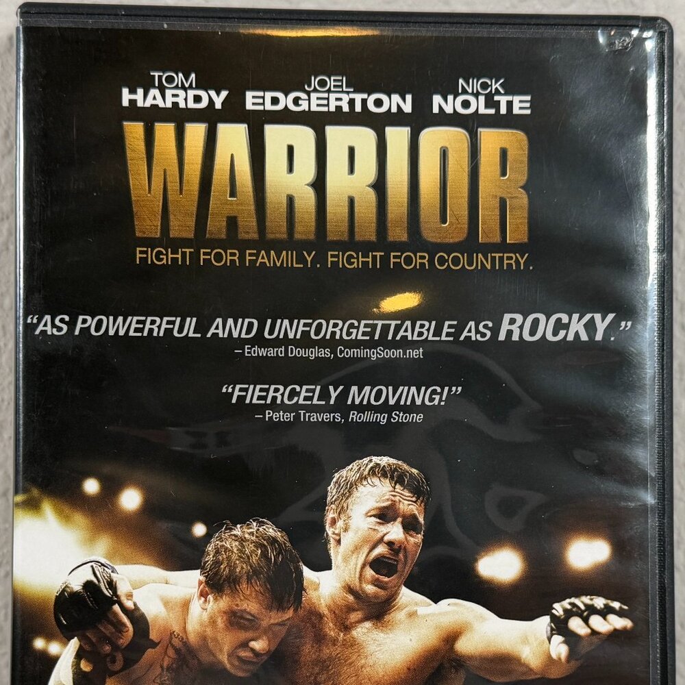 Warrior (Widescreen DVD, 2011) – Tom Hardy, Joel Edgerton, Nick Nolte Lionsgate